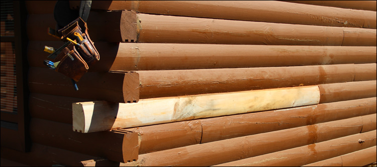 Log Home Damage Repair  Wilson County,  North Carolina