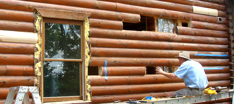 Log Home Repair Lucama,  North Carolina