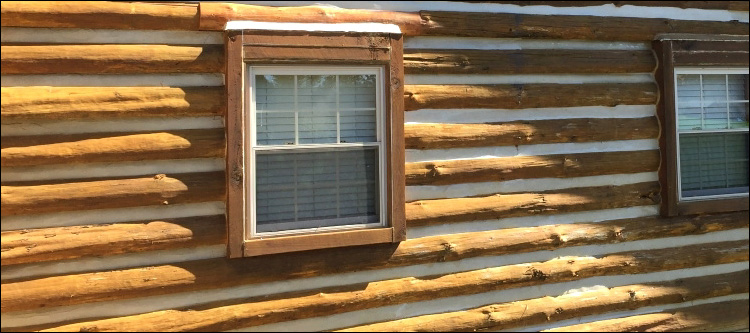 Log Home Whole Log Replacement  Sims,  North Carolina